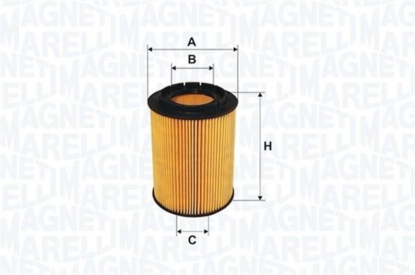 Oil Filter Magneti marelli 152071760877