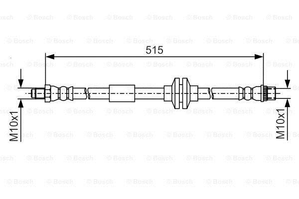 Bosch Bremsschlauch – Preis 70 PLN