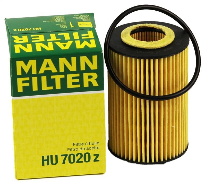 Oil Filter Mann HU7020z + Oil Drain Plug for Audi Seat Skoda VW 1