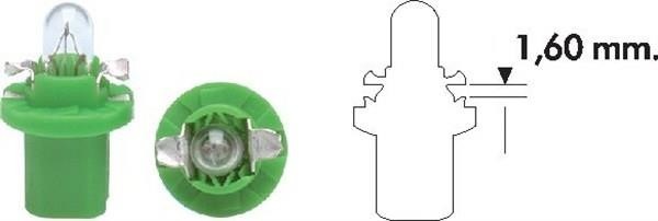 Glühlampe T5 12V 2W Magneti marelli 002051100000