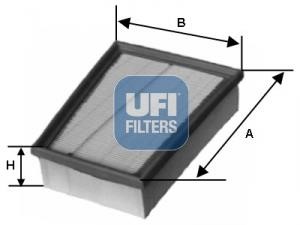 Ufi 30.712.00 Air Filter 3071200: Buy near me at 2407.PL in Poland at an Affordable price!