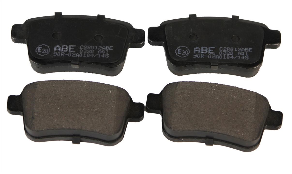 ABE C2R012ABE Rear disc brake pads, set C2R012ABE: Buy near me in Poland at 2407.PL - Good price!