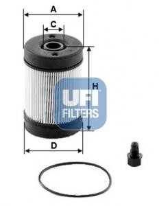 Ufi 44.002.00 Urea filter 4400200: Buy near me in Poland at 2407.PL - Good price!