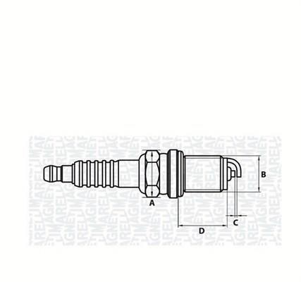 Magneti marelli 062000776304 Spark plug 062000776304: Buy near me at 2407.PL in Poland at an Affordable price!