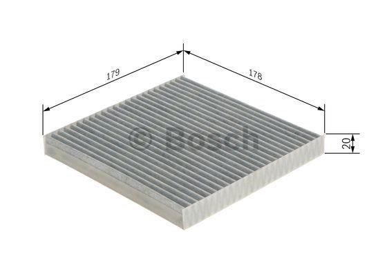 Innenraumfilter Bosch 1 987 432 566