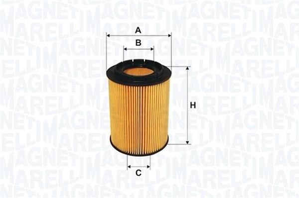 Ölfilter Magneti marelli 152071758799