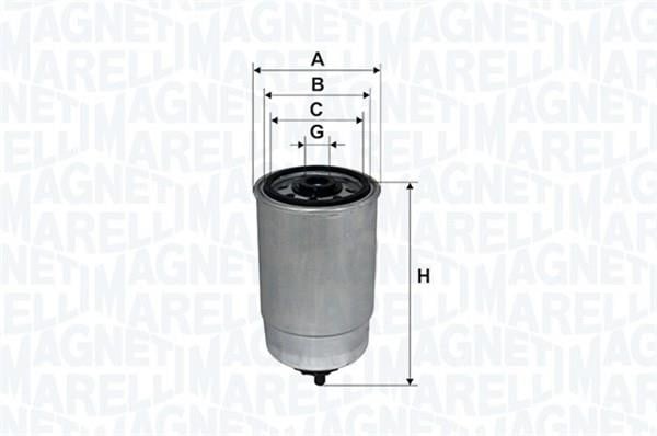 153071762421 Magneti Marelli Kraftstofffilter