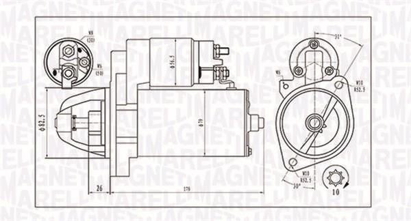 063721202010 Magneti marelli Starter