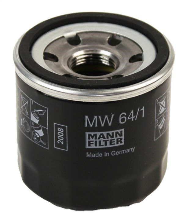 Mann-Filter MW 64/1 Filtr oleju MW641: Dobra cena w Polsce na 2407.PL - Kup Teraz!