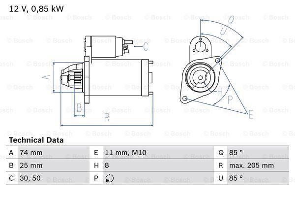Buy Bosch 0 986 025 640 at a low price in Poland!