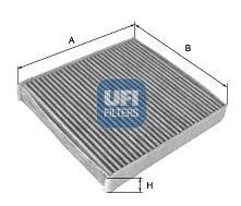 Ufi 54.263.00 Filter, interior air 5426300: Buy near me in Poland at 2407.PL - Good price!