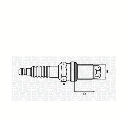 Magneti marelli 062000779304 Spark plug 062000779304: Buy near me at 2407.PL in Poland at an Affordable price!
