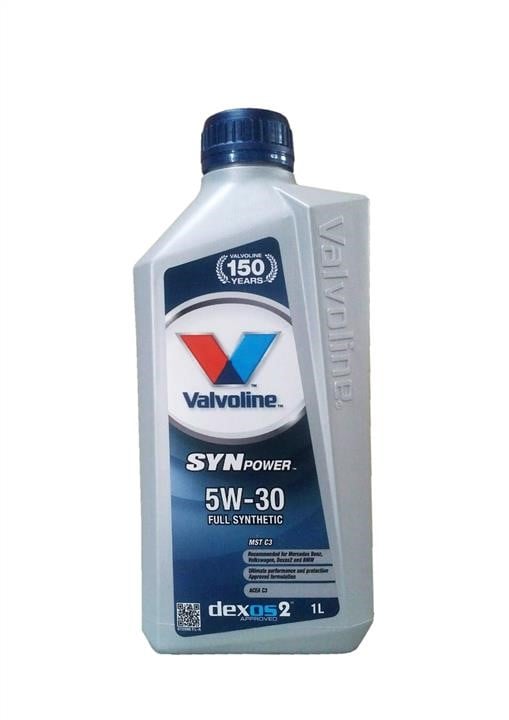 Valvoline SYNPOWERMSTC35W301L Моторное масло Valvoline SynPower MST C3 5W-30, 1л SYNPOWERMSTC35W301L: Отличная цена - Купить в Польше на 2407.PL!