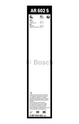 Bosch Aerotwin Frameless Wischerblattsatz 600/450 Bosch 3 397 014 421