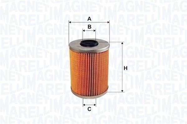 153071760722 Magneti marelli Filtr paliwa