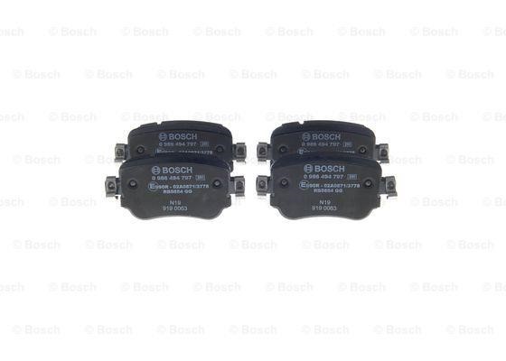 Bosch Гальмівні колодки задні без датчиків, комплект – ціна 137 PLN
