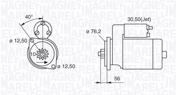 Magneti marelli 063521204000 Starter 063521204000: Buy near me at 2407.PL in Poland at an Affordable price!