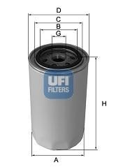 Ufi 2359100 Filtr oleju 2359100: Dobra cena w Polsce na 2407.PL - Kup Teraz!