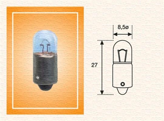 Magneti marelli Лампа накаливания T4W 12V 4W – цена 2 PLN