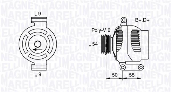 Generator Magneti marelli 063358061010
