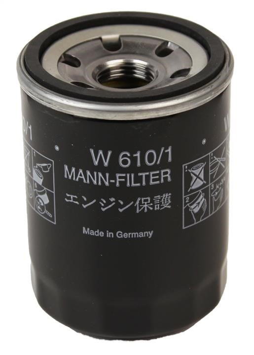 Mann-Filter W 610/1 Фільтр масляний W6101: Приваблива ціна - Купити у Польщі на 2407.PL!