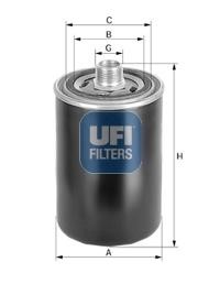 8600600 Ufi Filtr hydrauliczny, automatyczna skrzynia biegów
