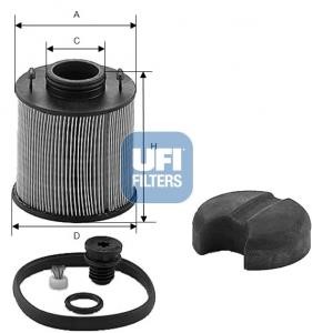 Ufi 44.003.00 Urea filter 4400300: Buy near me in Poland at 2407.PL - Good price!