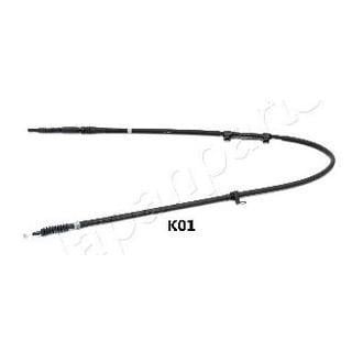 Japanparts BC-K01 Parking brake cable, right BCK01: Buy near me in Poland at 2407.PL - Good price!