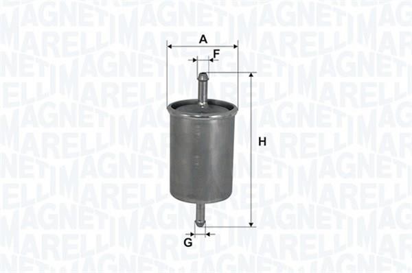 Magneti marelli 153071762334 Fuel filter 153071762334: Buy near me in Poland at 2407.PL - Good price!