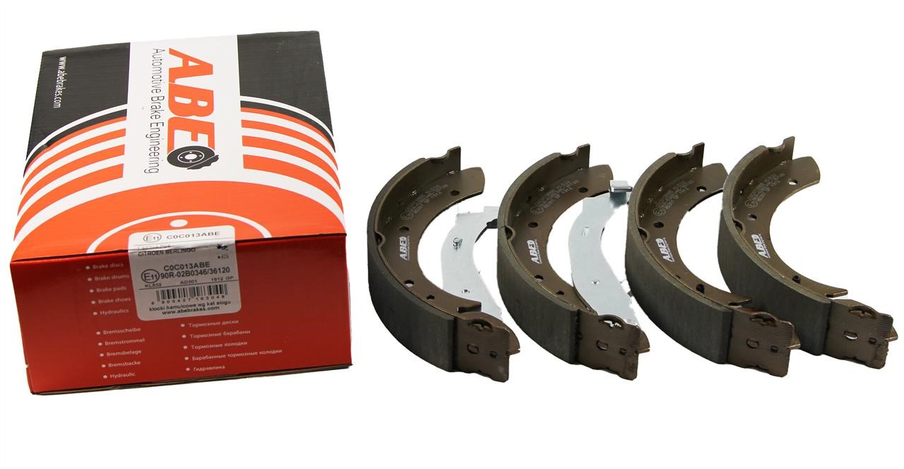 Brake shoe set ABE C0C013ABE