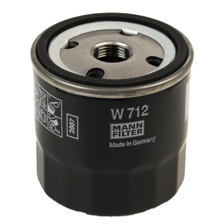 Mann-Filter W 712 Oil Filter W712: Buy near me in Poland at 2407.PL - Good price!