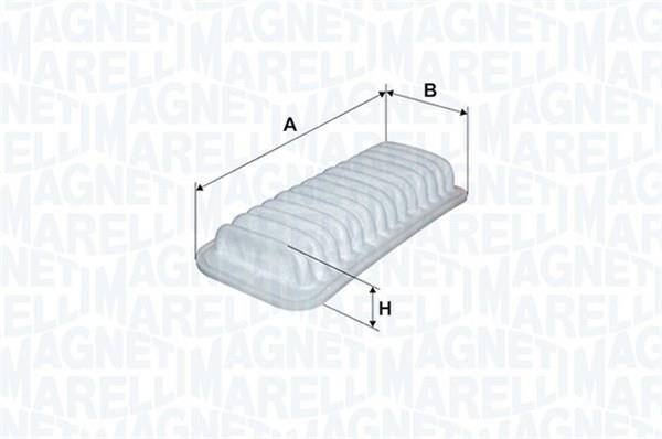 153071762392 Magneti marelli Filtr powietrza