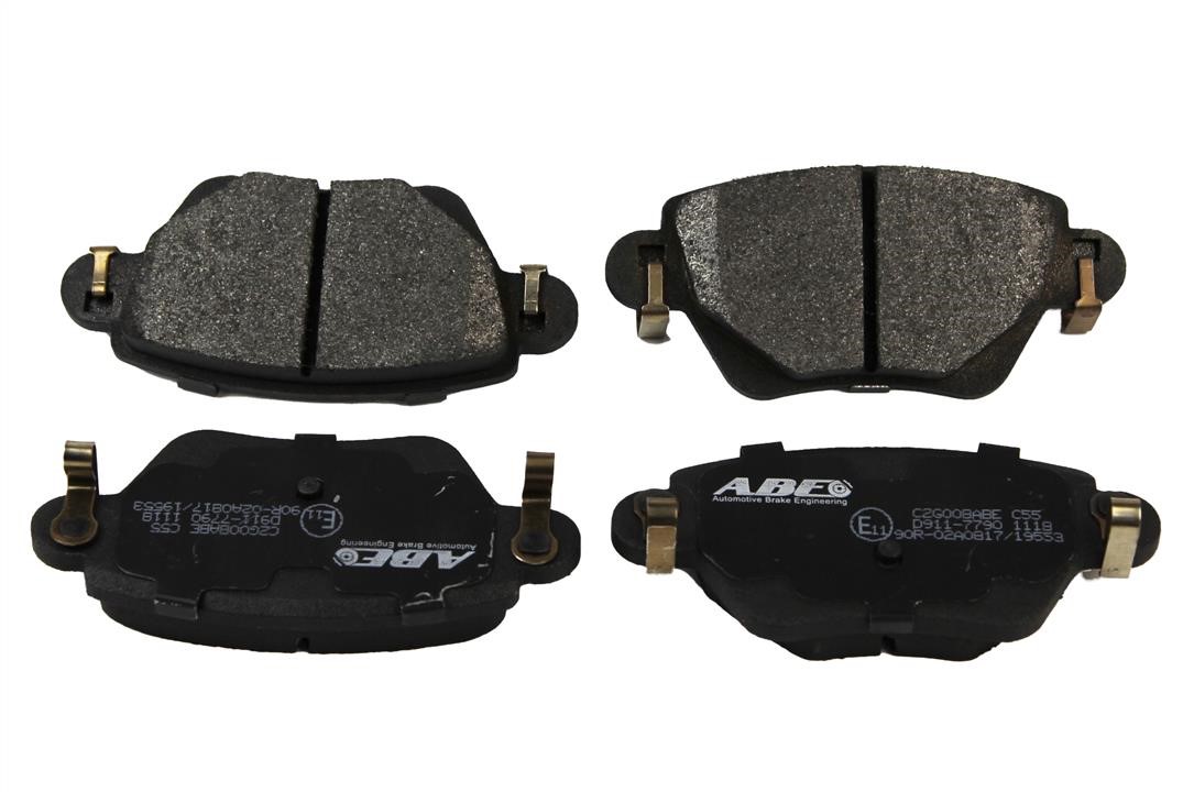 C2G008ABE ABE Rear brake pad set