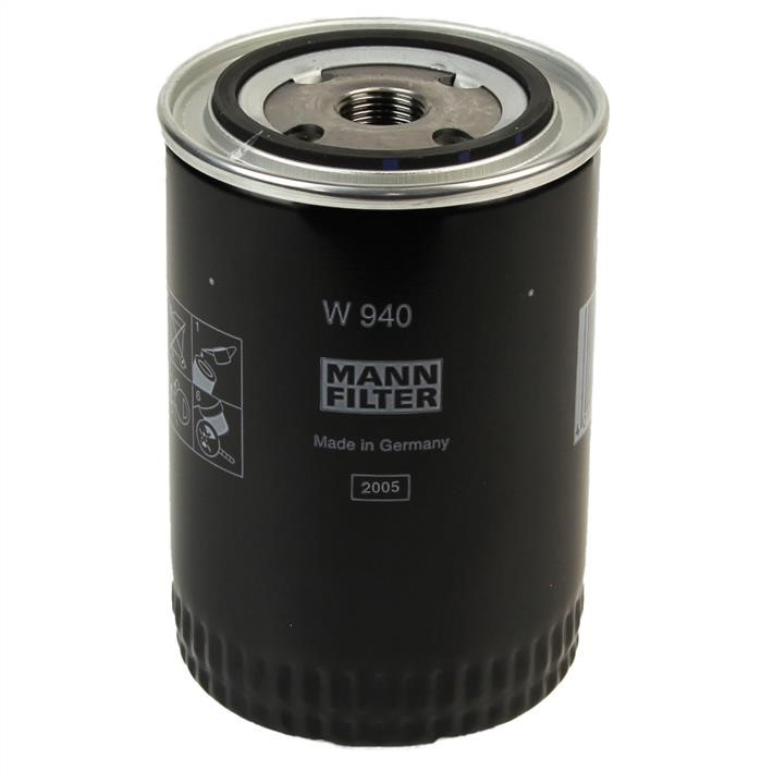 Mann-Filter W 940 Oil Filter W940: Buy near me in Poland at 2407.PL - Good price!