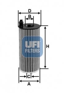 2518800 UFI Ölfilter