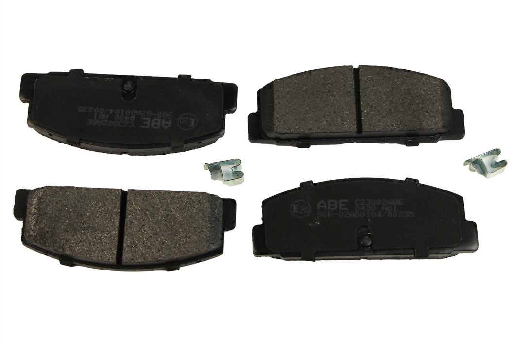 ABE C23002ABE Rear disc brake pads, set C23002ABE: Buy near me in Poland at 2407.PL - Good price!