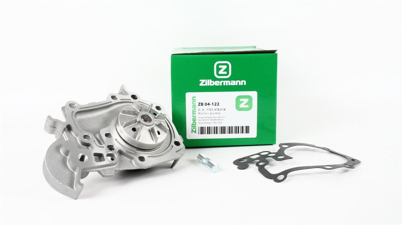 Zilbermann 04-122 Water pump 04122: Buy near me in Poland at 2407.PL - Good price!
