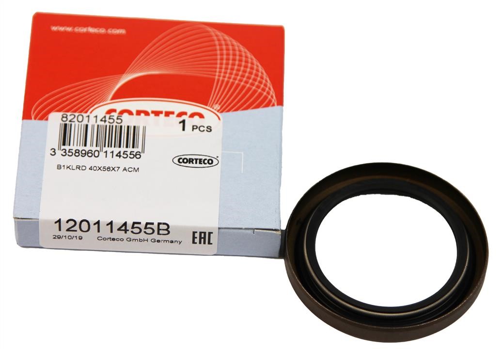 Front crankshaft oil seal Corteco 12011455B