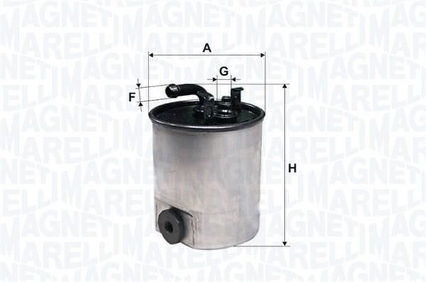 153071760637 Magneti Marelli Kraftstofffilter