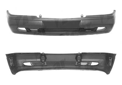 Mercedes A 202 880 29 70 Front bumper A2028802970: Buy near me in Poland at 2407.PL - Good price!