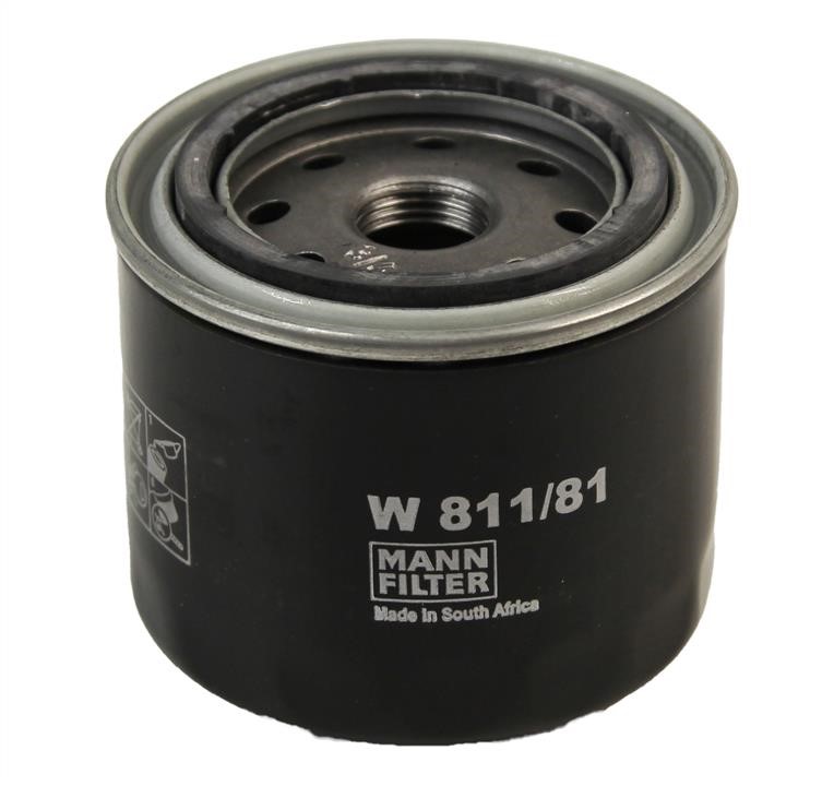 Mann-Filter W 811/81 Oil Filter W81181: Buy near me in Poland at 2407.PL - Good price!