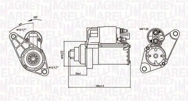 063721330010 Magneti marelli Стартер