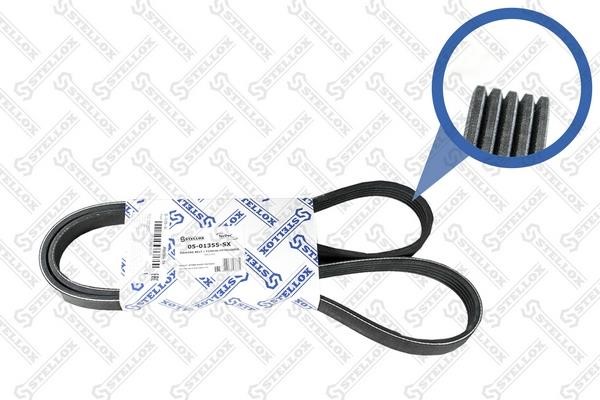 Alternator belt Mazda RX 7: 0501355SX Stellox Poly-V belt