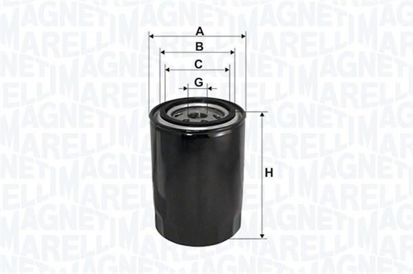 153071762338 Magneti Marelli Ölfilter