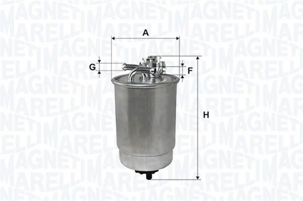 Magneti marelli 152071761717 Fuel filter 152071761717: Buy near me in Poland at 2407.PL - Good price!