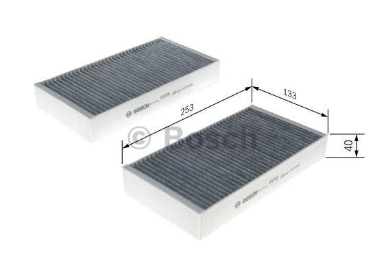 Cabin filter Bosch 1 987 435 585