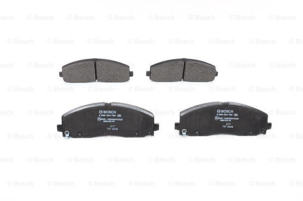 Bosch Brake pad set – price 278 PLN