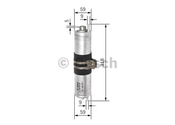 Bosch Fuel filter – price 214 PLN