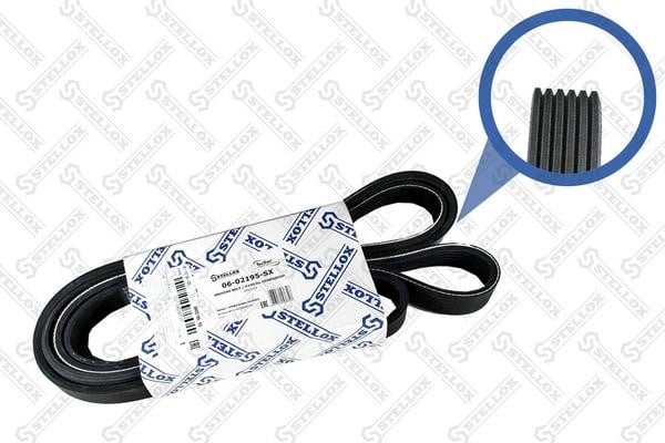 Drive belt Jaguar F-Pace: 0602195SX Stellox Poly-V belt