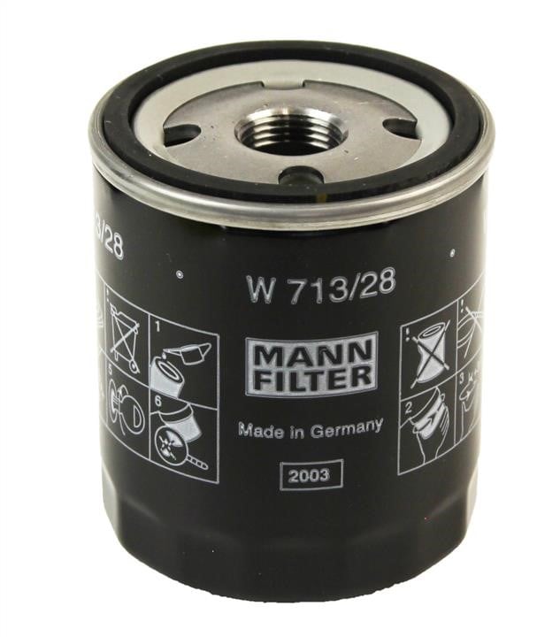 Mann-Filter W 713/28 Фільтр масляний W71328: Купити у Польщі - Добра ціна на 2407.PL!